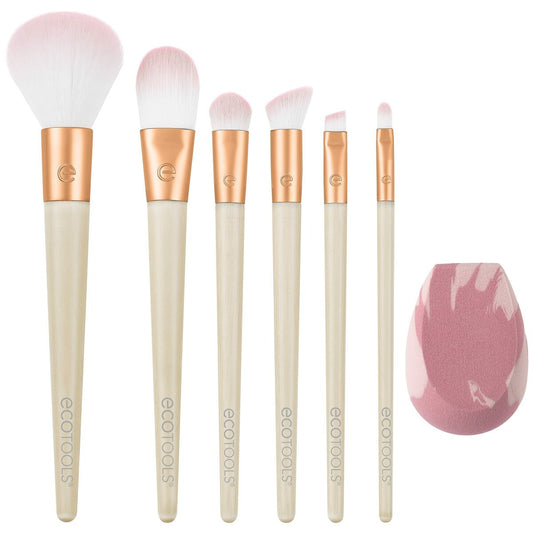 Set of Make-up Brushes Ecotools Wrapped In Glow Limited edition 7