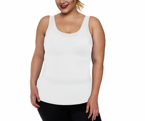 InstantFigure Scoop Tank Top Plus Size Shapewear WT40021C
