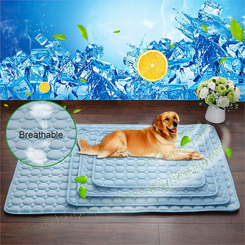 1pc Cooling Pet Cushion Beds For Summer Cushions