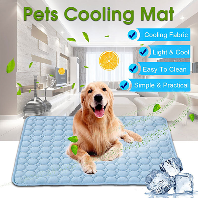 1pc Cooling Pet Cushion Beds For Summer Cushions