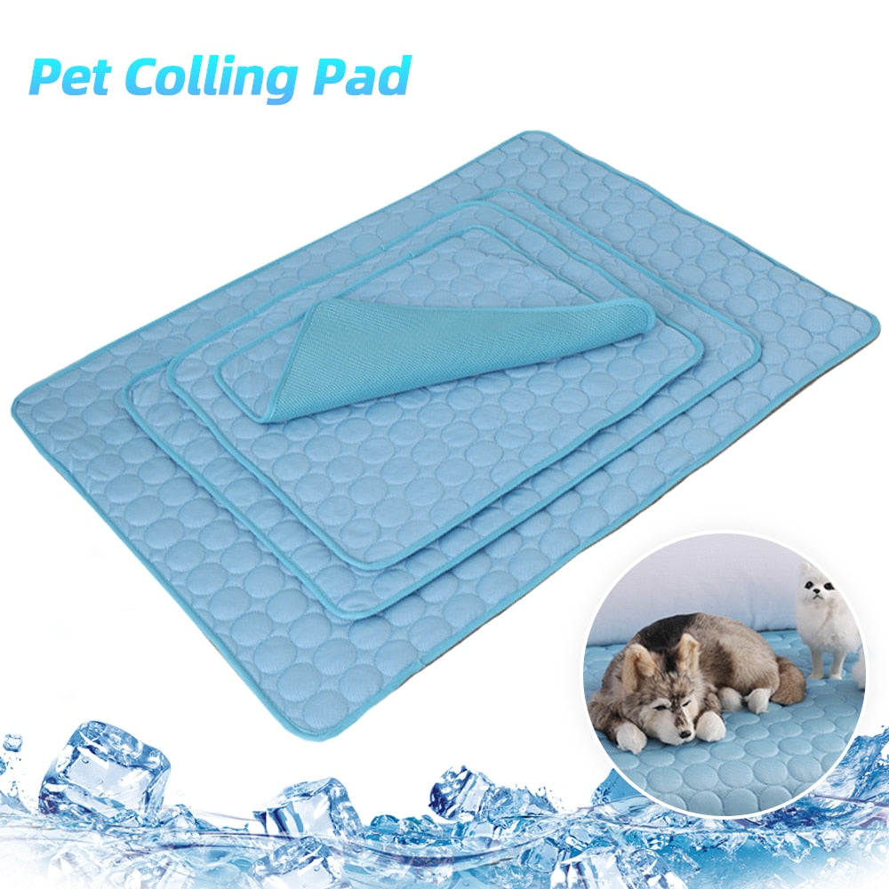 1pc Cooling Pet Cushion Beds For Summer Cushions