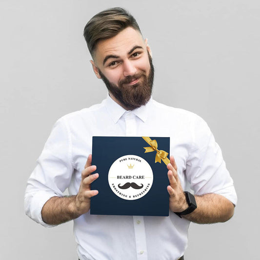 Gentle Beard Balm Comb Styler Grooming Kit Shears Bundle