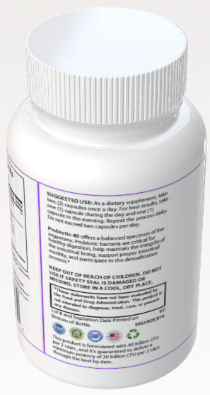 Probiotic - 40 Billion CFU
