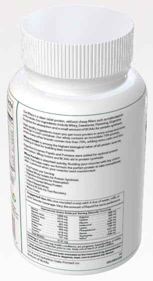 5lb Whey Protein Vanilla – 70 servings