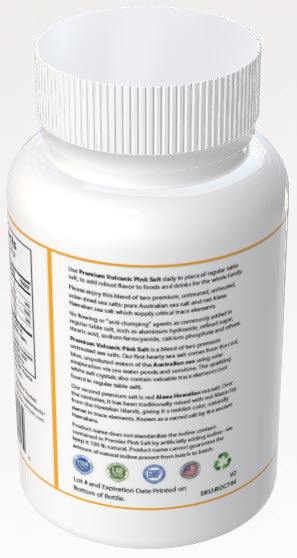 Premium Volcanic Pink Salt 12 oz