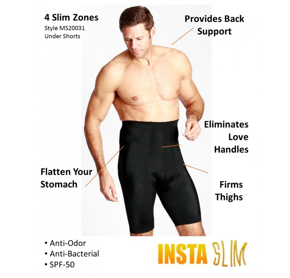 Insta Slim Compression Hi-Waist Undershorts Boxer Brief MS20031