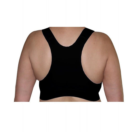 InstantRecoveryMD Compression Bra with Zip and Hook-N-Eye MD227