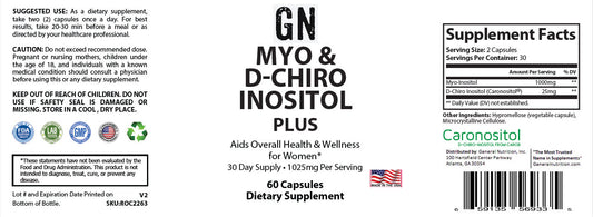 Myo & D-Chiro Inositol Plus