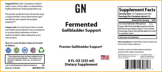 Fermented Gallbladder Support 8 fl oz