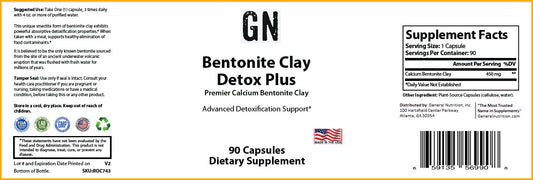 Bentonite Clay Detox Plus