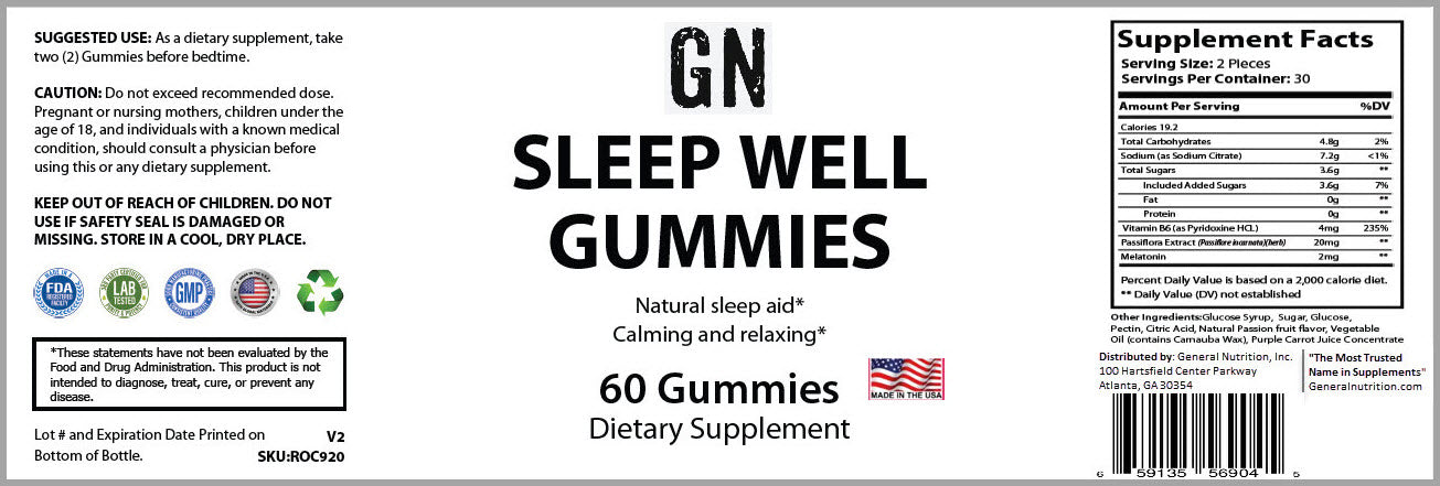 Sleep Well Gummies