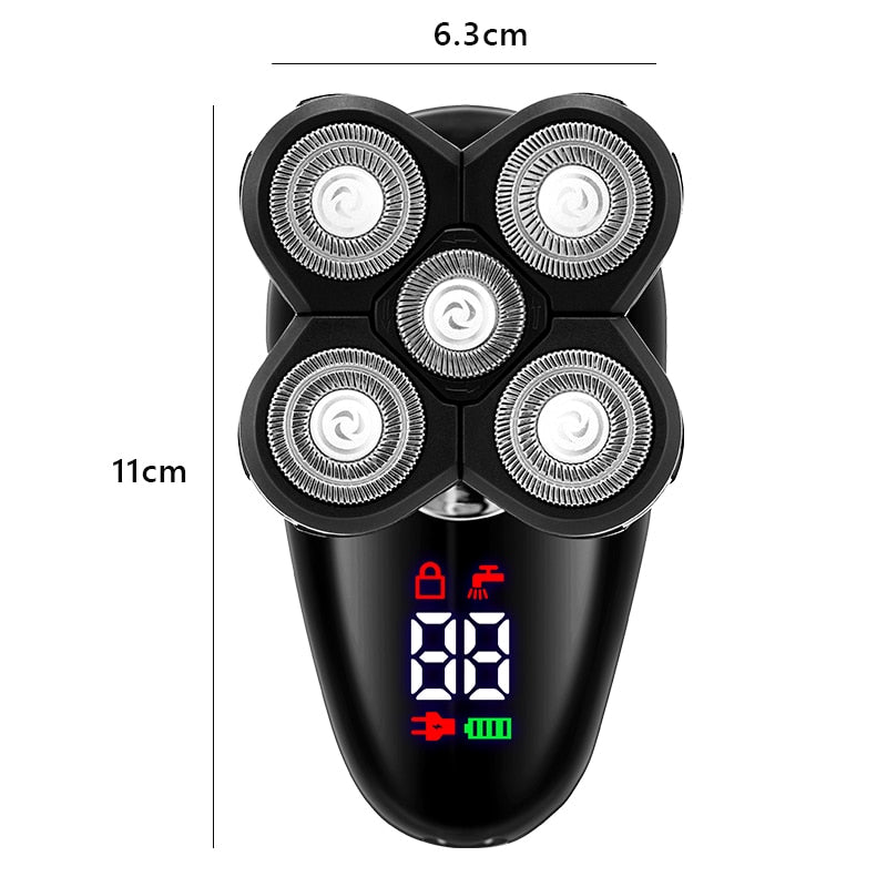 5In1 Facial&body Grooming Set Electric Shaver Hair Trimmer