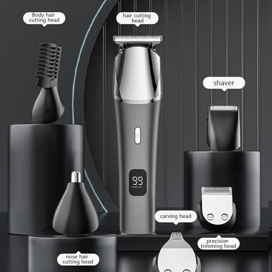 Beard Trimmer for Men Grooming Kit with Hair Clippers Electric Razor