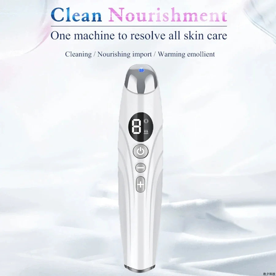 Electric Eye Massager Vibrating Beauty Device Color Light Heating