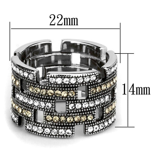 TK2987 - High polished (no plating) Stainless Steel Ring