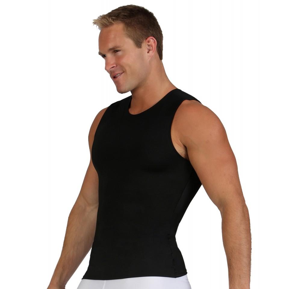 Insta Slim Compression Sleeveless Crew Neck Tank TS00N1