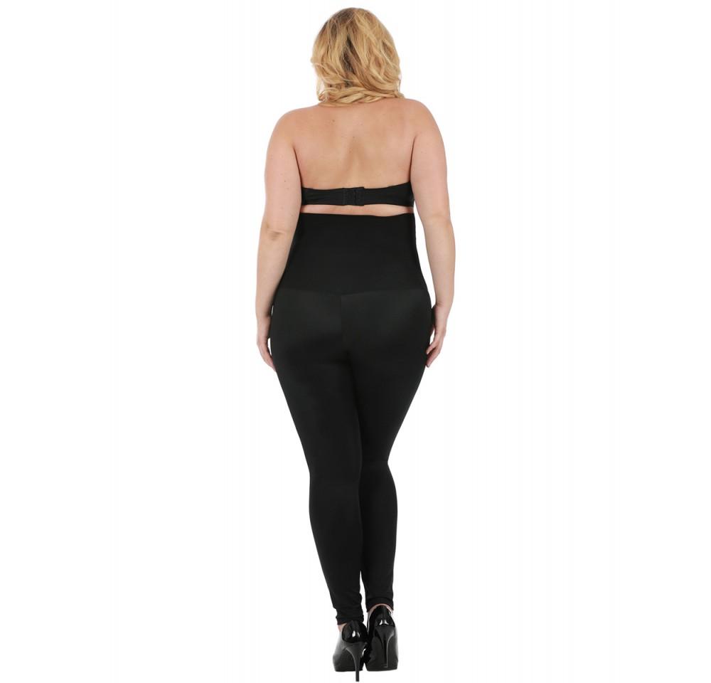 InstantFigure Plus Size Hi-Waist Compression Leggings WPL016C