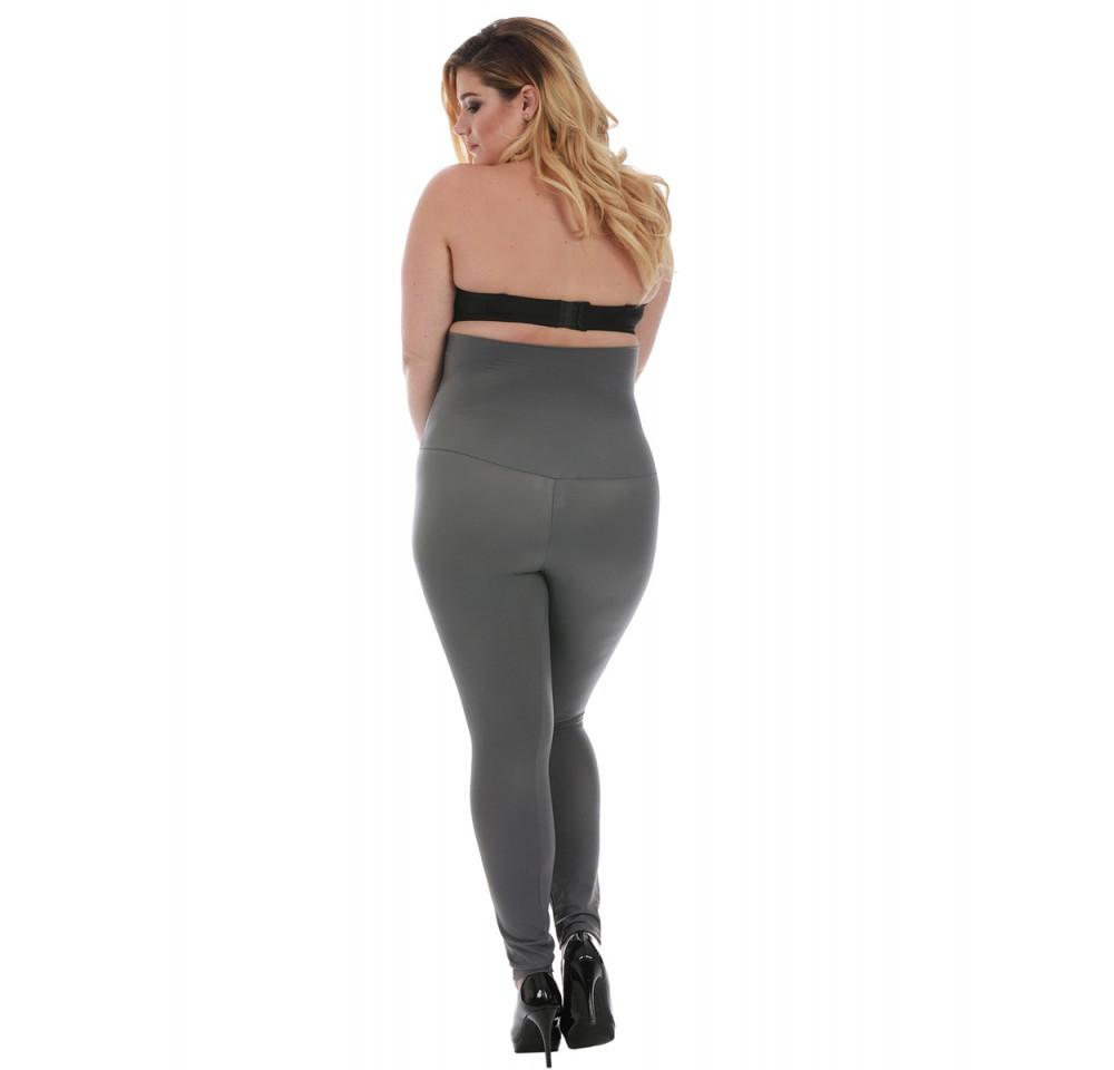 InstantFigure Plus Size Hi-Waist Compression Leggings WPL016C
