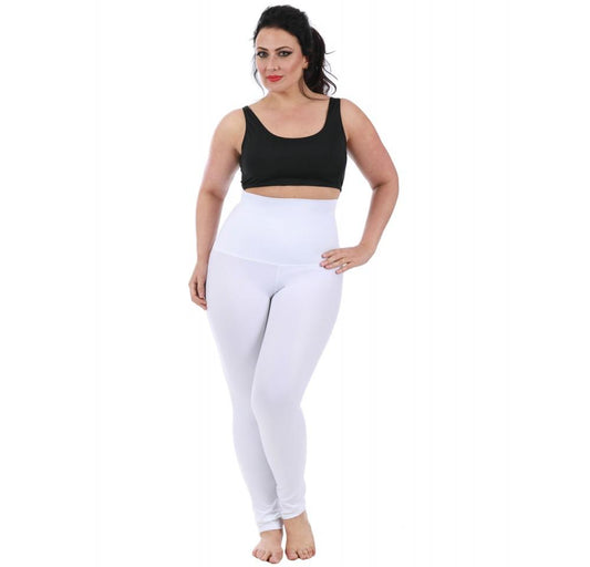 InstantFigure Plus Size Hi-Waist Compression Leggings WPL016C