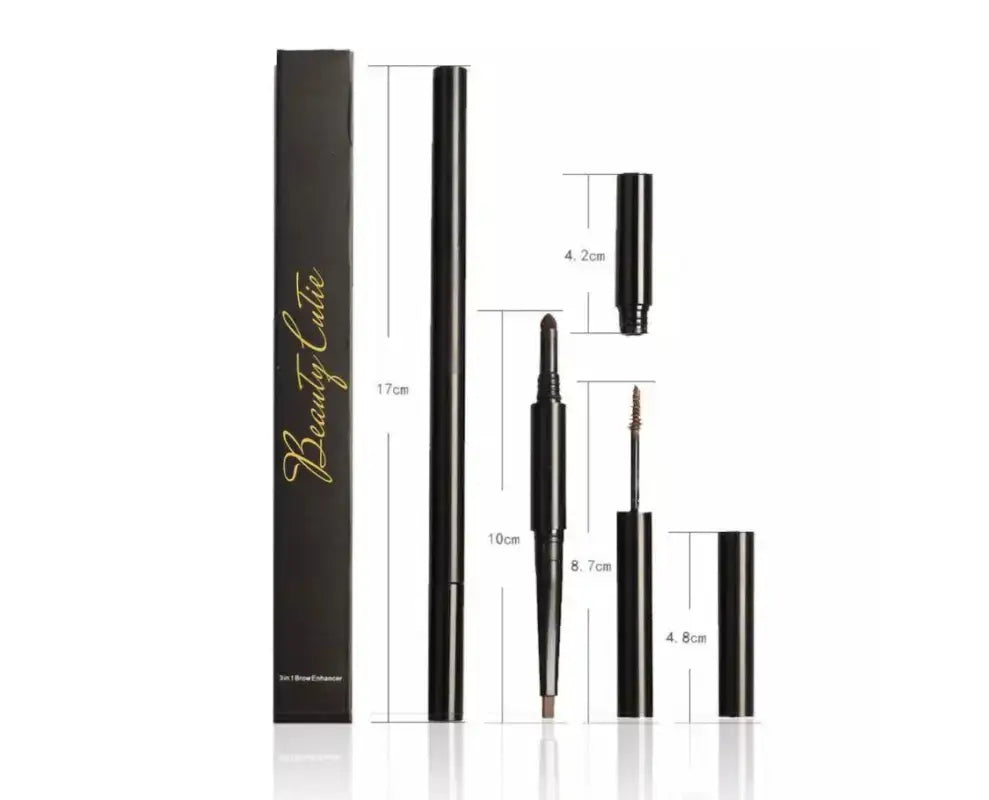 Beauty Cutie Professional Trio-Eyebrow Liner | Long-Lasting Brown Eye
