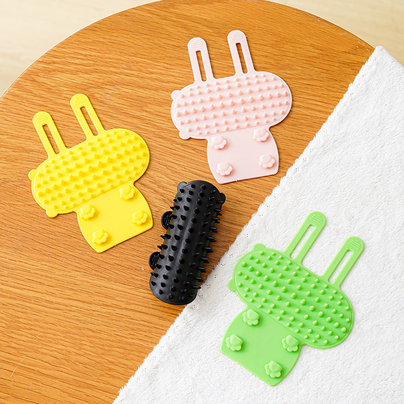 Pets Cat Hair Removal Massage Comb Cats Scratching Rubbing Brush