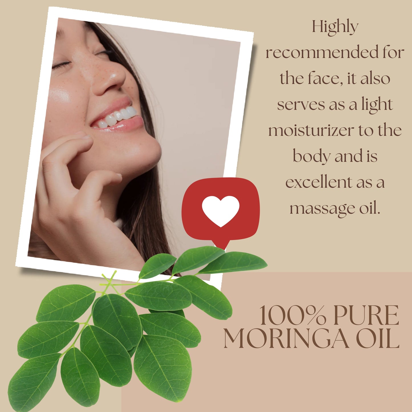 Moringa Seed Oil (organic, cold pressed, unrefined)