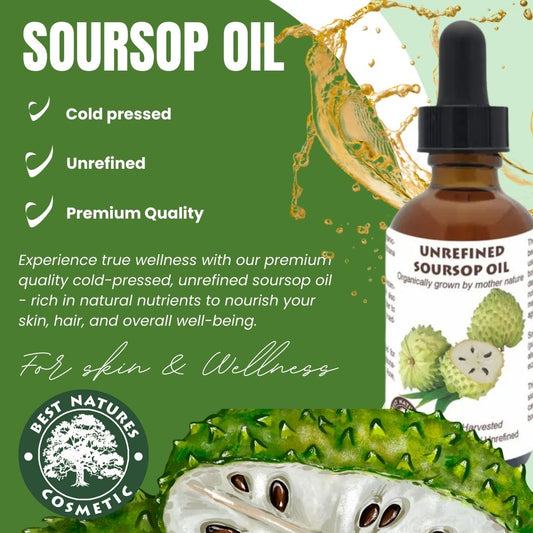 Soursop Graviola Guanabana Oil (organic, cold pressed, unrefined)