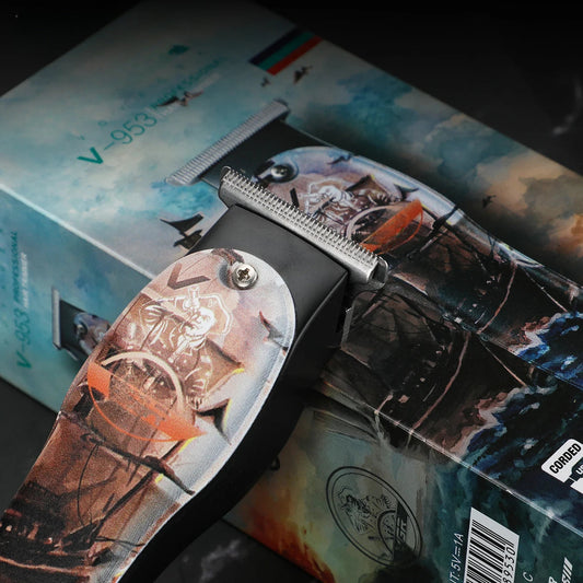 Cordless Professional Hair Trimmer Beard Grooming For Men Electric