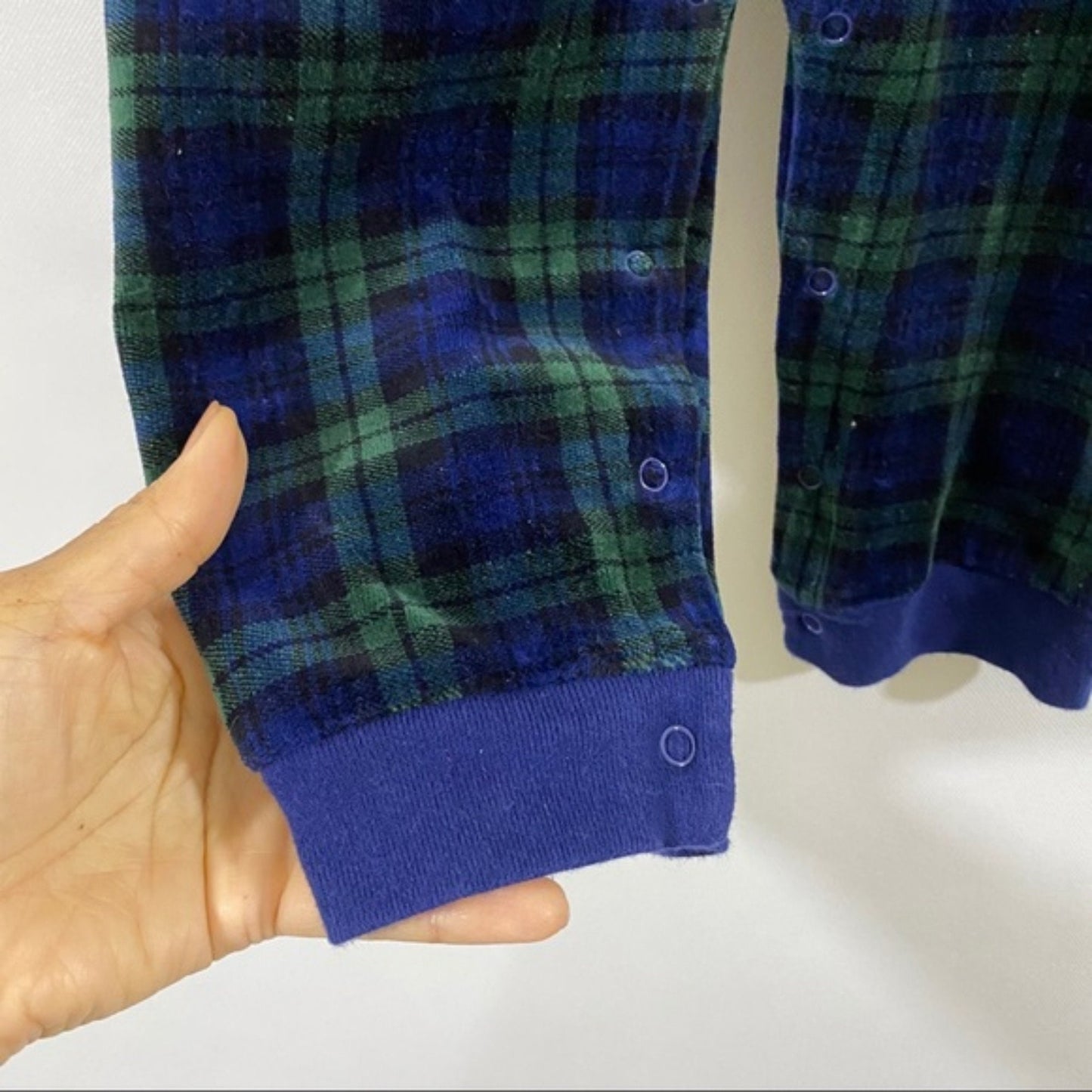 Vtg First Impressions Plaid One Piece 24M