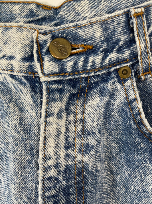 Vtg 1980’s Stone Wadhed High Waist Mom Chic Jeans Sz Small