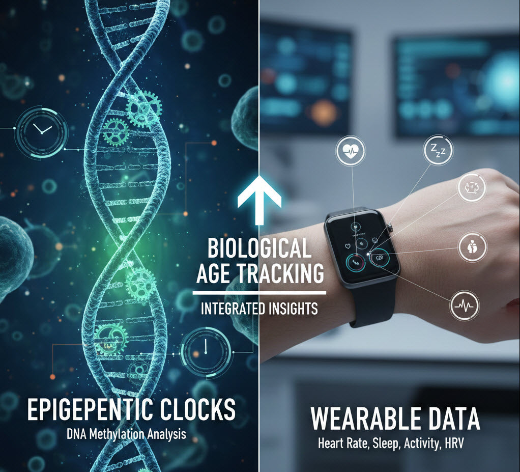 Tracking Biological Aging through Science and Technology