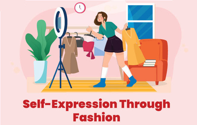 women is tryng on dresses