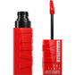 shimmer lipstick Maybelline Superstay Vinyl Link 25-red-hot