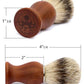Rosewood shaving brush