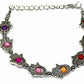 Hamsa Hands & Vibrant Bead Bracelet