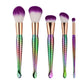5 Mermaid Makeup Brushes Set