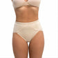 Shapewear High Cut Panty Double Layer Control & Over Lace 153U073