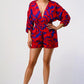 Passionate for you casual long sleeve romper