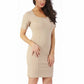 InstantFigure Curvy Plus Size Short Dress Short Sleeves 168027C