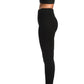 InstantFigure Curvy Plus Size Hi-Waist Stretch Leggings 168PL028C