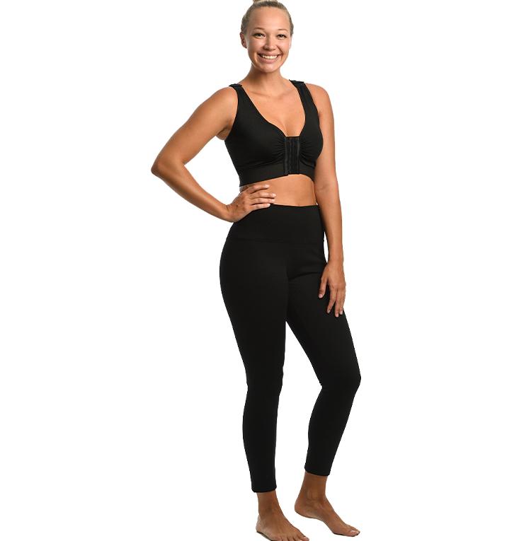 InstantFigure Curvy Plus Size Hi-Waist Stretch Leggings 168PL028C