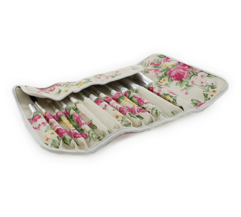 High Quality 12 Rose Flower Makeup Brushes