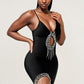Show Popping Bandage Mini Dress