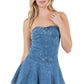 WOMEN FASHION DENIM DRESS