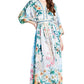 WOMEN FASHION CHIFFON MAXI DRESS