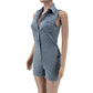 WOMEN FASHION DENIM ROMPERS