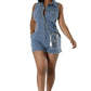 WOMEN FASHION DENIM ROMPERS