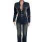 WOMEN FASHION DENIM JUMPSUIT
