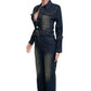WOMEN FASHION DENIM JUMPSUIT