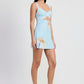 MINI LACE CONTRAST DRESS